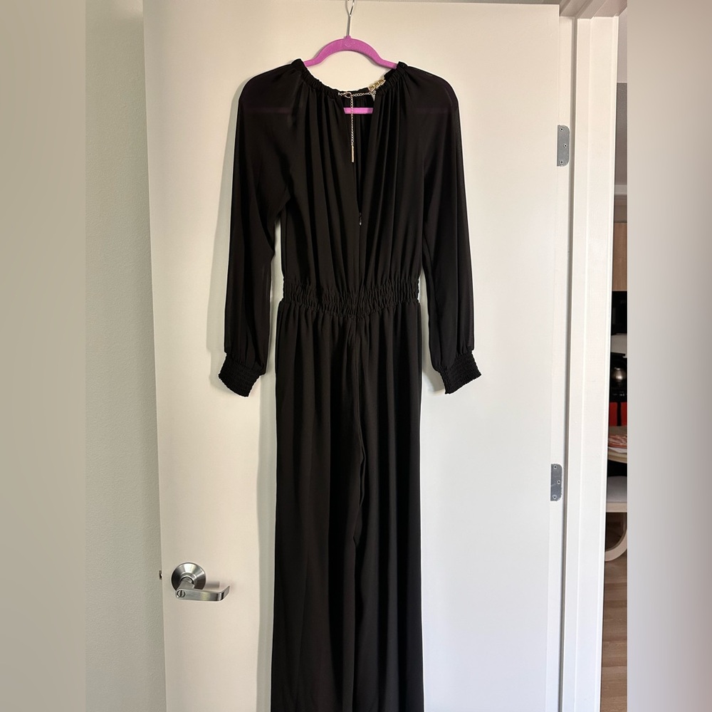 Beautiful Jumpsuit with gold hardware